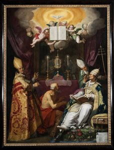 The Four Fathers of the Church by Abraham Bloemaert
