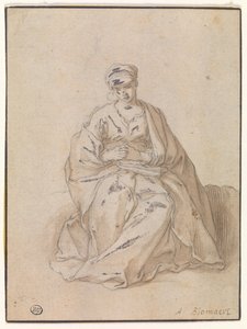Mary, Sitting with a Book