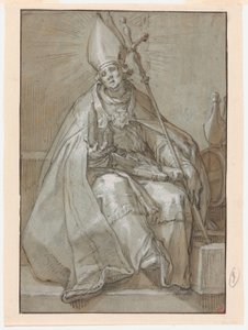 Saint Willibrord by Abraham Bloemaert