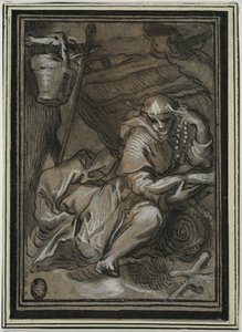 St Hilarion by Abraham Bloemaert