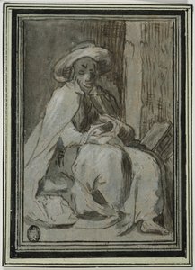 St John of Lycopolis by Abraham Bloemaert