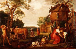 The Expulsion of Hagar and Ishmael
