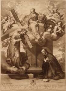 Vision of Ignatius of Loyola at La Storta by Abraham Bloemaert