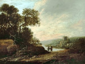 Landscape with Castle Ruins