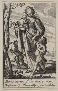 Charity by Abraham Bosse