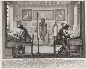 Engravers by Abraham Bosse