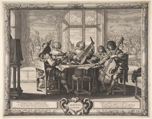 Hearing, ca. 1638 by Abraham Bosse