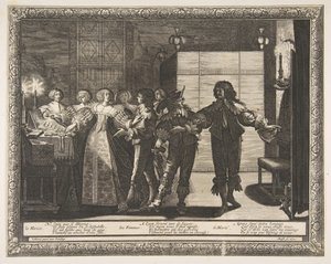 The Bride Taken Home by Abraham Bosse