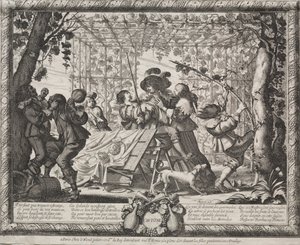 The Four Seasons: Autumn by Abraham Bosse