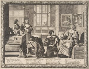 The Shoemaker by Abraham Bosse
