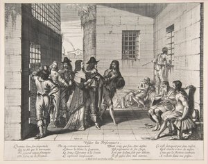 Visiting Prisoners by Abraham Bosse