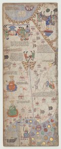 Catalan Atlas, Sheet 11, 1375 by Abraham Cresques