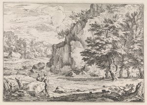 Landscape with Rocks