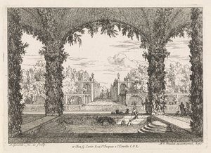 Garden with Bath (series title: Architectural Gardens)