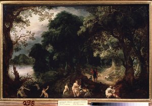 Diana and Actaeon by Abraham Govaerts