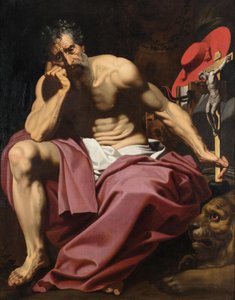 Saint Jerome by Abraham Janssens I