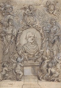 Design for a Title Page, 17th century by Abraham Jansz van Diepenbeeck