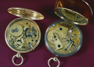 Two watches, made in Paris by Abraham Louis Breguet
