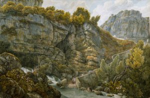 The Sources of the Velino by Abraham Louis Rodolphe Ducros