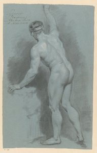 Standing Male Nude, Seen from the Back (2nd Prize 1774)