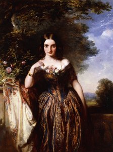 Portrait of Mrs. J. Hardcastle, née Anne Capper by Abraham Solomon