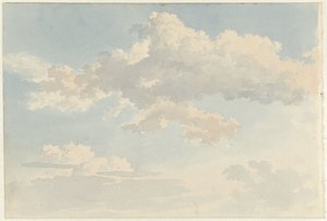 Clouds against Blue Sky by Abraham Teerlink