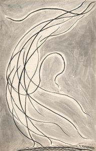 Rhythmic Lines: Dance Abstraction by Abraham Walkowitz