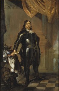 Portrait of King Charles X Gustav of Sweden by Abraham Wuchters