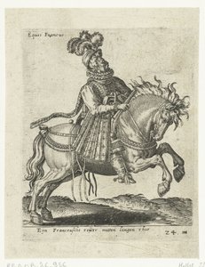 French Rider with Pistol
