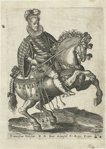 Portrait of François, Duke of Anjou on Horseback