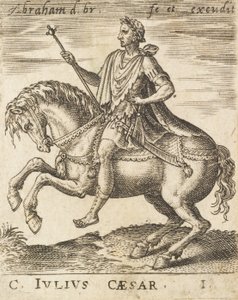 C. Julius Caesar from Twelve Caesars on Horseback by Abraham de Bruyn