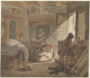 Interior with Family