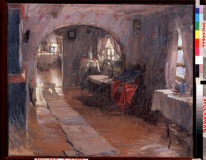 In a Country House by Abram Efimovich Arkhipov