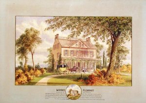 Mount Pleasant (Beekman Mansion), New York City, c.1874 by Abram Hosier