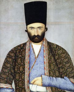Portrait of Imad al Daulah, Imam Quli Khan by Abul Hassan Ghaffari
