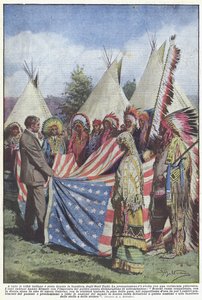The Flag of the United States Was Given to All Indian Tribes
