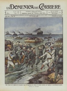 Skillful Surprise Landing of a Large Expeditionary Force Between Zuara and the Tunisian Border