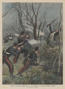 Ambush and Killing of the Brigand Parisi, the New Musolino in a Forest Near Salerno