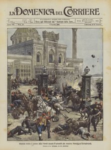 Attempt Against Sultan Abdul Hamid During the Selamlik at the Hamidie Mosque in Constantinople