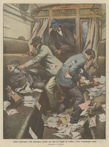 Daring Attack on a Postal Messenger on the Train Between Naples and Avellino and Theft of Important Valuables
