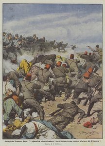 Battle of March 3 in Derna, Protected by Trenches of Corpses the Turks Try in Vain to Resist