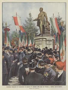 Inaugural Ceremony of the Monument to Patriot G. Candiani in the Veterans