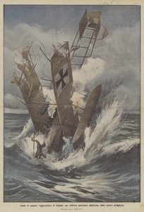 How the Attack on Rimini Was Paid, an Austrian Aircraft Shot Down by Our Artillery