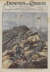 How Our Men Defy Death, the Daring Reconnaissance of an Officer and an Artillery Volunteer