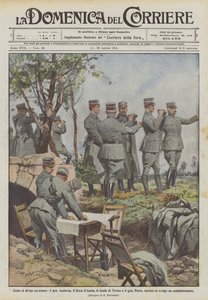 How an Action is Directed, General Cadorna, the Duke of Aosta, the Count of Turin and General Porro