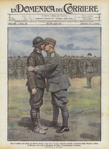 With the Lips of the Leaders, the Homeland Kisses Its Heroes