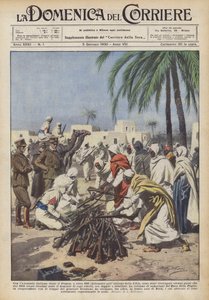 With the Italian advance towards Fezzan, about 600 kilometers inland from Libya
