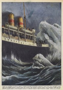 Against an Ice Mountain by Achille Beltrame