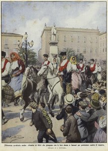 Demonstrations in Sardinia