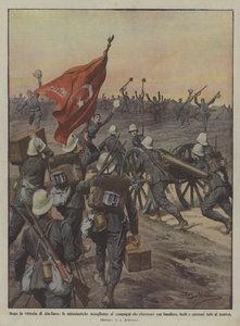 After the Victory of Ain-Zara, Enthusiastic Welcomes to the Companions Returning with Flags